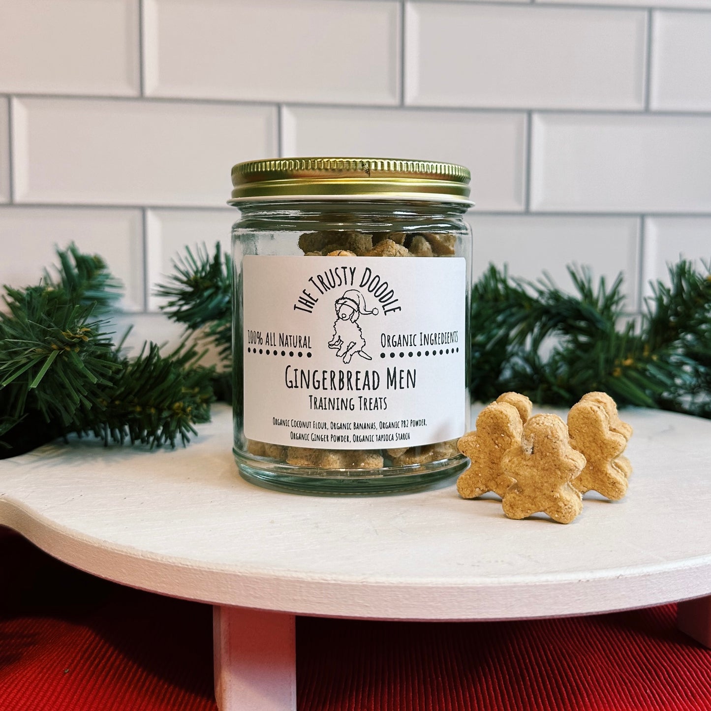 Gingerbread Men Training Treats